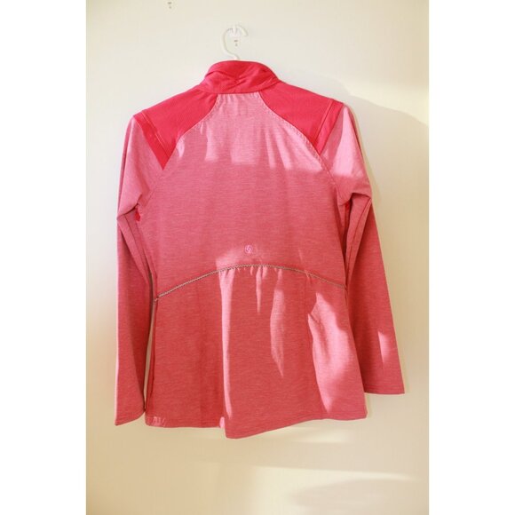 Lija Women's XS Pink Zipup Athletic Stretch Running Jacket - Picture 5 of 8